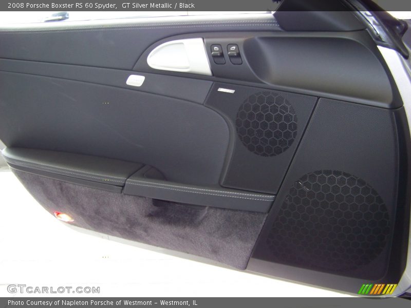 GT Silver Metallic / Black 2008 Porsche Boxster RS 60 Spyder