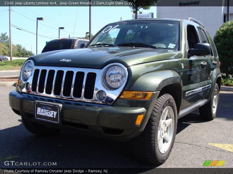 Jeep Green Metallic / Dark/Light Slate Gray 2006 Jeep Liberty Limited 4x4