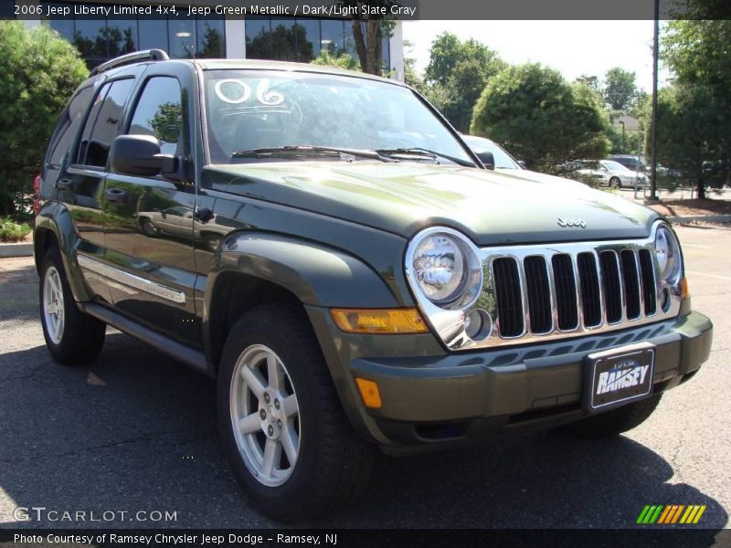 Jeep Green Metallic / Dark/Light Slate Gray 2006 Jeep Liberty Limited 4x4