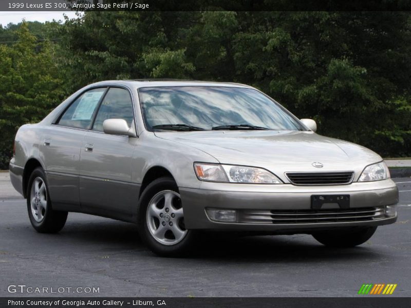 Antique Sage Pearl / Sage 1999 Lexus ES 300