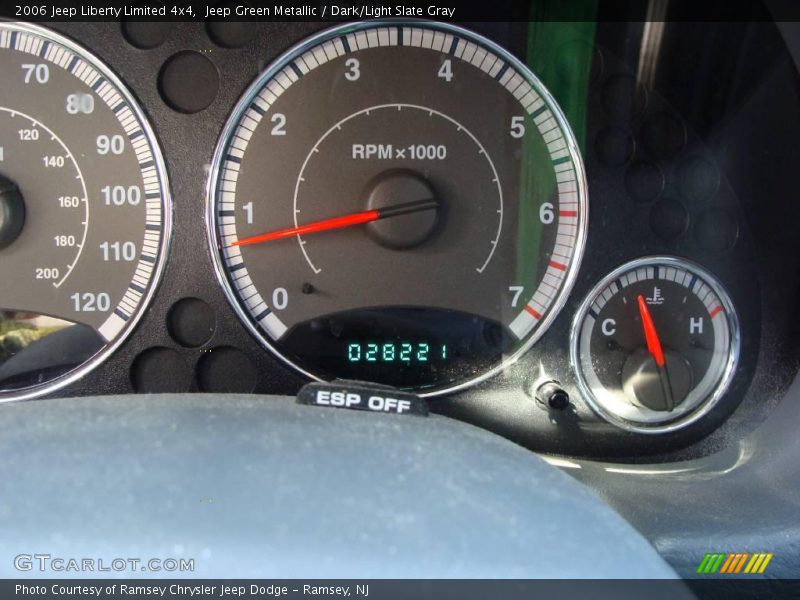 Jeep Green Metallic / Dark/Light Slate Gray 2006 Jeep Liberty Limited 4x4