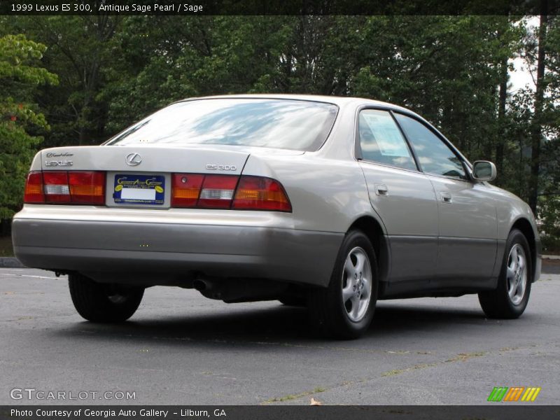 Antique Sage Pearl / Sage 1999 Lexus ES 300