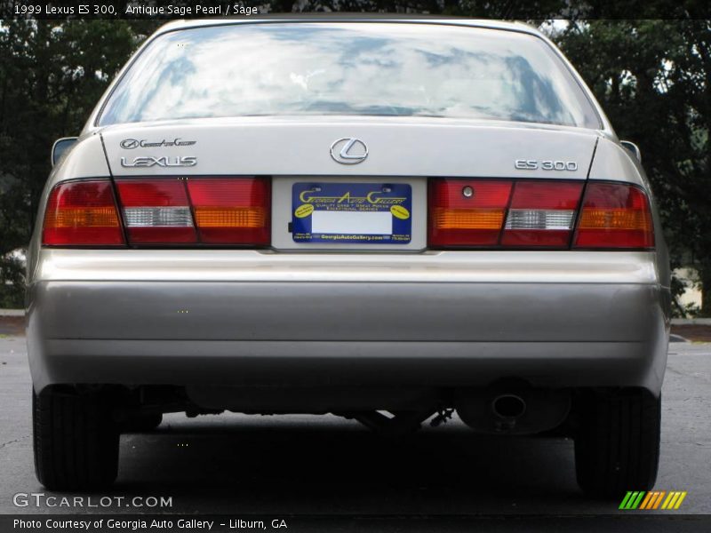 Antique Sage Pearl / Sage 1999 Lexus ES 300