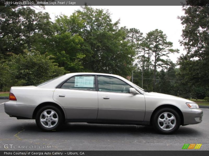 Antique Sage Pearl / Sage 1999 Lexus ES 300
