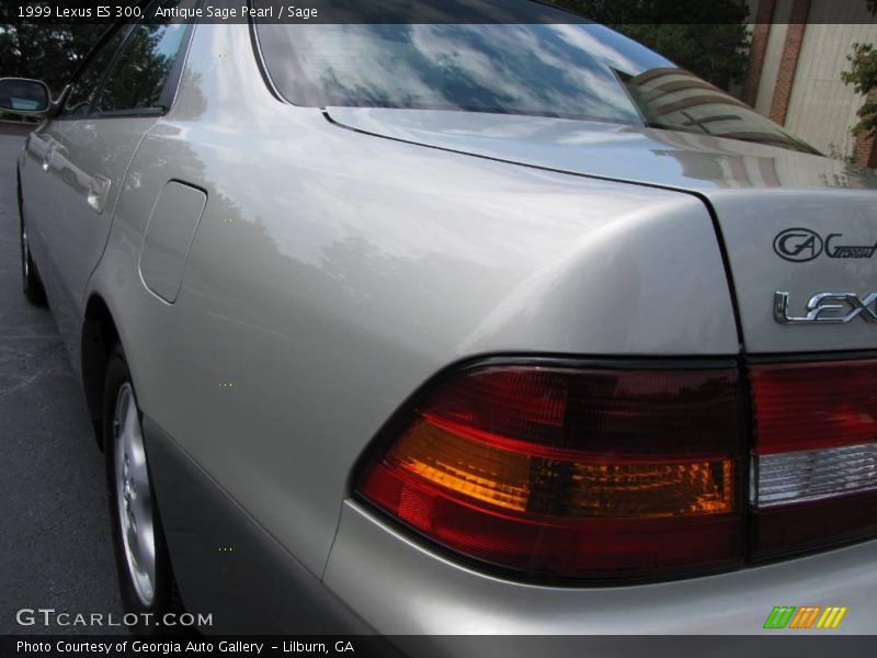 Antique Sage Pearl / Sage 1999 Lexus ES 300