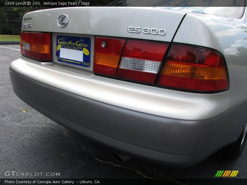 Antique Sage Pearl / Sage 1999 Lexus ES 300