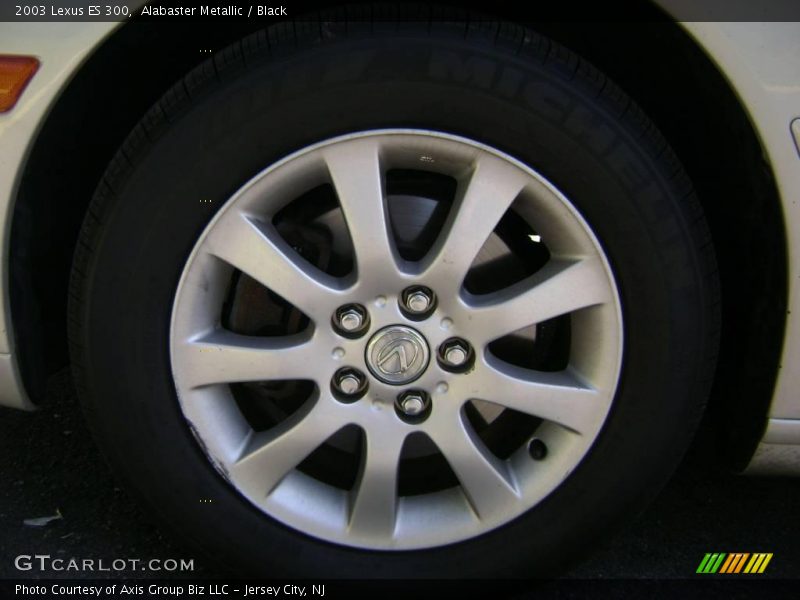Alabaster Metallic / Black 2003 Lexus ES 300