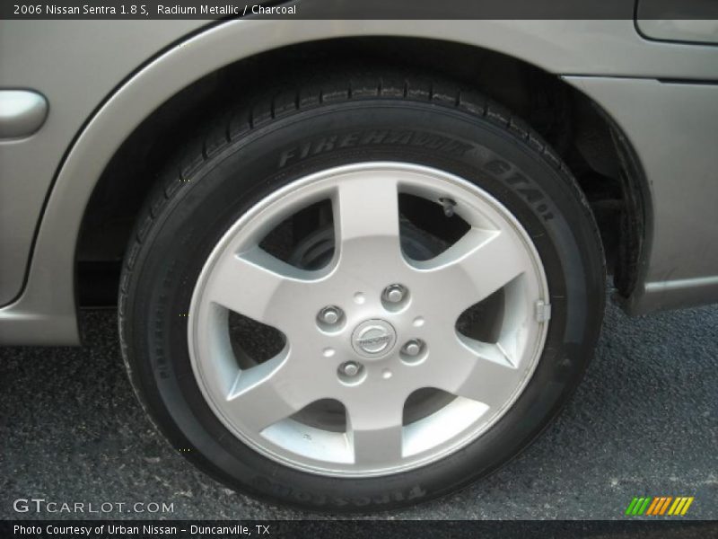 Radium Metallic / Charcoal 2006 Nissan Sentra 1.8 S