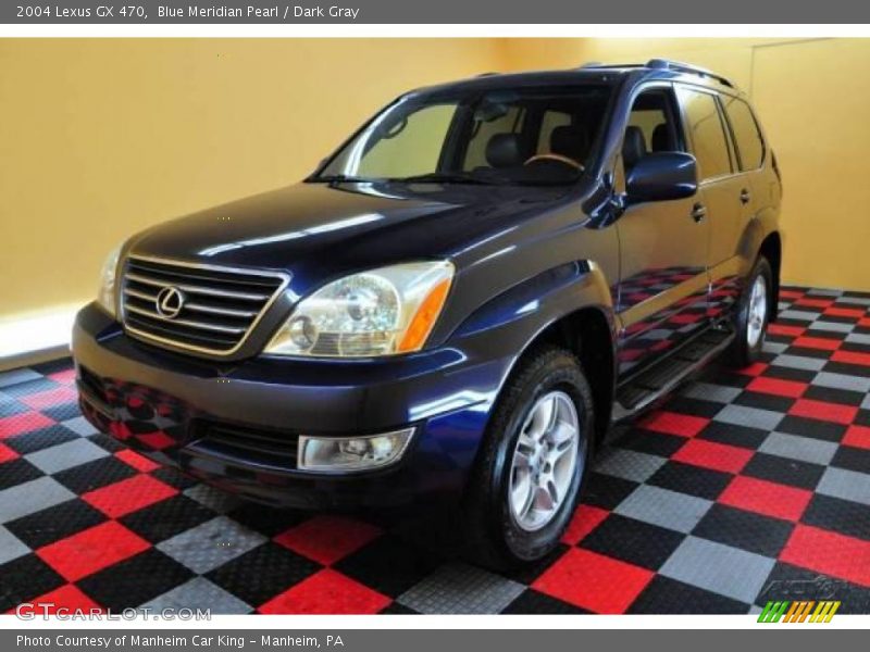 Blue Meridian Pearl / Dark Gray 2004 Lexus GX 470