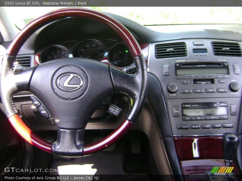 Alabaster Metallic / Black 2003 Lexus ES 300