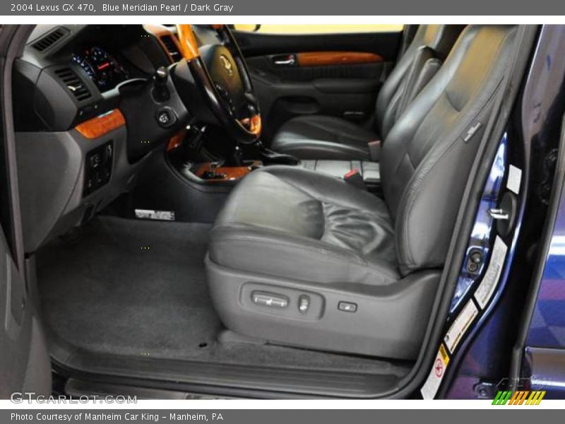 Blue Meridian Pearl / Dark Gray 2004 Lexus GX 470
