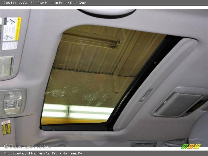 Blue Meridian Pearl / Dark Gray 2004 Lexus GX 470