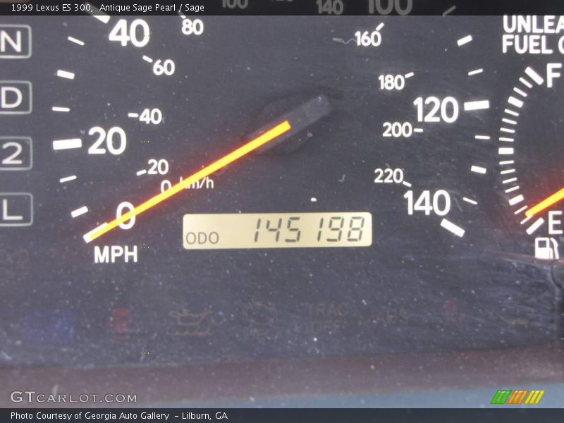 Antique Sage Pearl / Sage 1999 Lexus ES 300