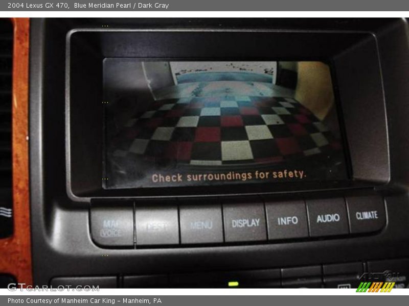 Blue Meridian Pearl / Dark Gray 2004 Lexus GX 470