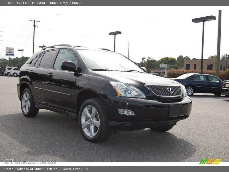 Black Onyx / Black 2007 Lexus RX 350 AWD