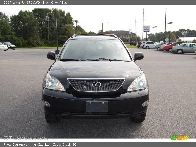 Black Onyx / Black 2007 Lexus RX 350 AWD