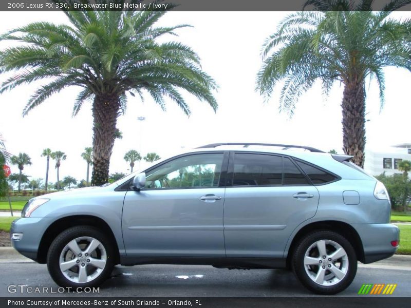 Breakwater Blue Metallic / Ivory 2006 Lexus RX 330