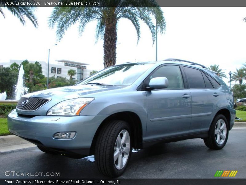 Breakwater Blue Metallic / Ivory 2006 Lexus RX 330