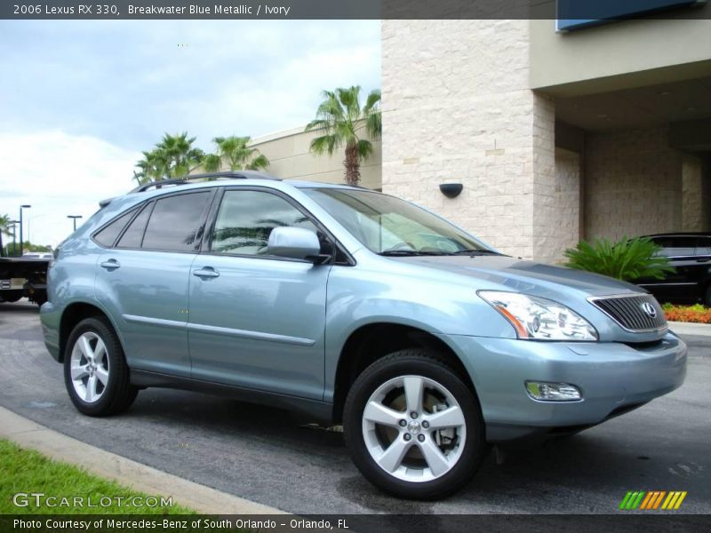 Breakwater Blue Metallic / Ivory 2006 Lexus RX 330