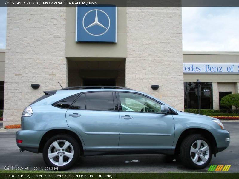 Breakwater Blue Metallic / Ivory 2006 Lexus RX 330