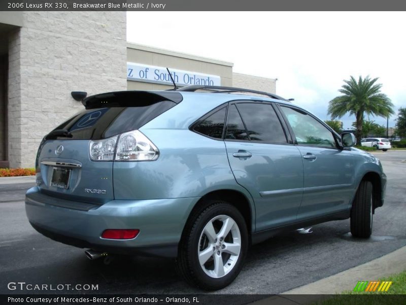 Breakwater Blue Metallic / Ivory 2006 Lexus RX 330