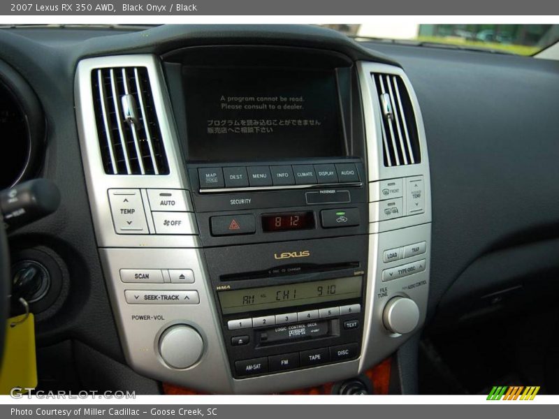 Black Onyx / Black 2007 Lexus RX 350 AWD