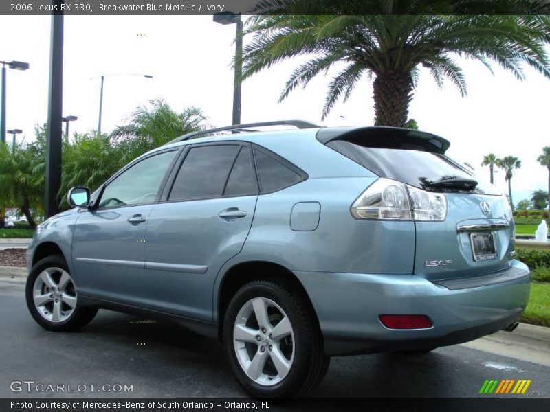 Breakwater Blue Metallic / Ivory 2006 Lexus RX 330