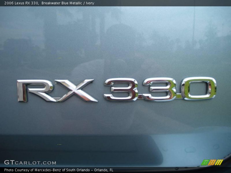 Breakwater Blue Metallic / Ivory 2006 Lexus RX 330
