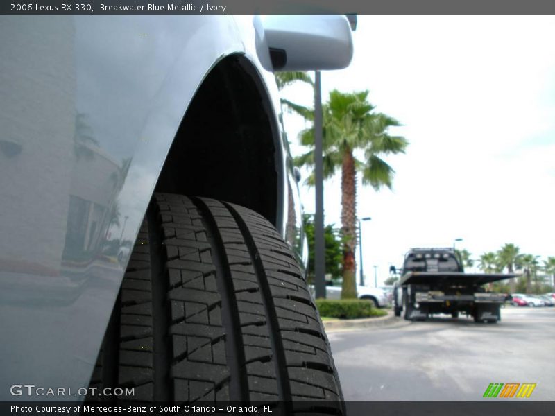 Breakwater Blue Metallic / Ivory 2006 Lexus RX 330