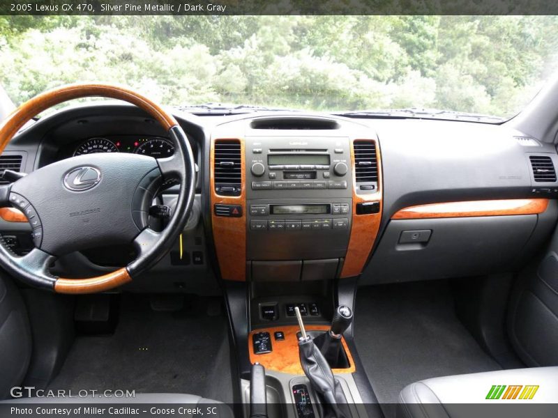 Silver Pine Metallic / Dark Gray 2005 Lexus GX 470