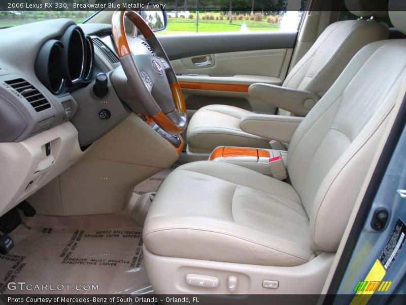 Breakwater Blue Metallic / Ivory 2006 Lexus RX 330