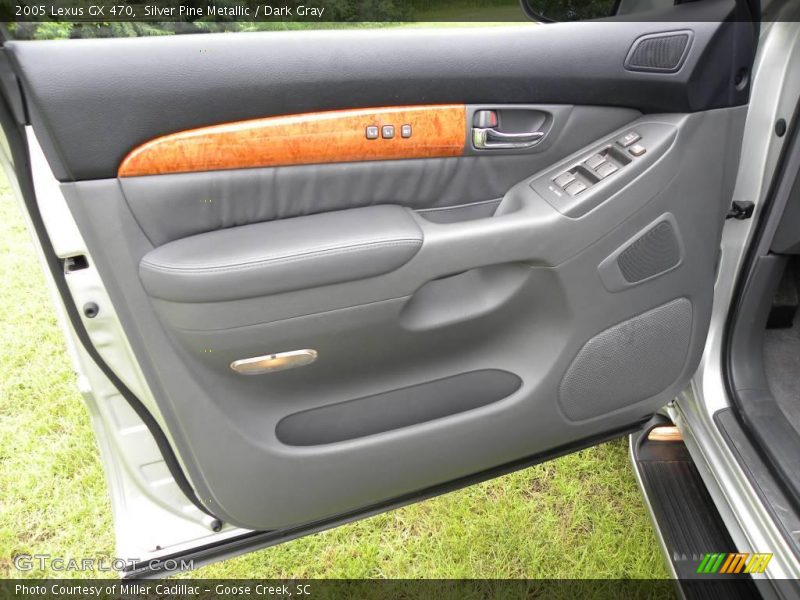 Silver Pine Metallic / Dark Gray 2005 Lexus GX 470