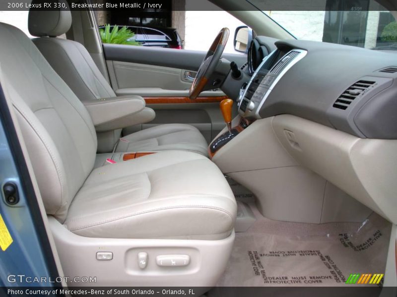 Breakwater Blue Metallic / Ivory 2006 Lexus RX 330