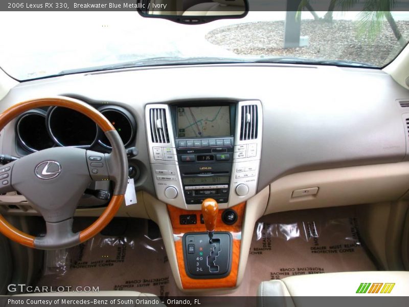 Breakwater Blue Metallic / Ivory 2006 Lexus RX 330