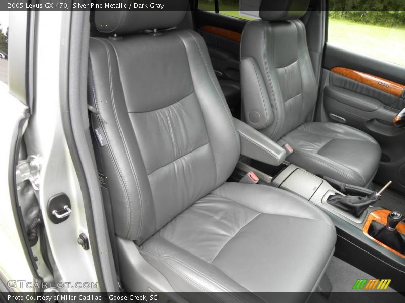 Silver Pine Metallic / Dark Gray 2005 Lexus GX 470