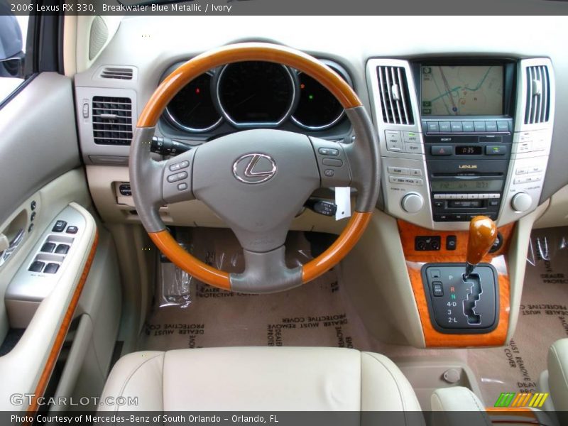 Breakwater Blue Metallic / Ivory 2006 Lexus RX 330
