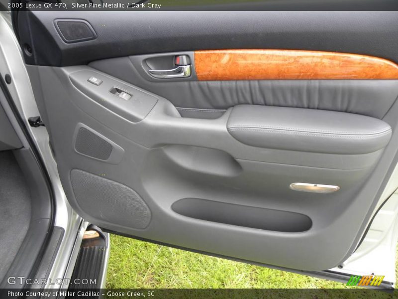 Silver Pine Metallic / Dark Gray 2005 Lexus GX 470