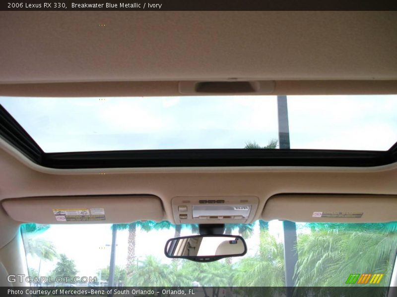 Breakwater Blue Metallic / Ivory 2006 Lexus RX 330