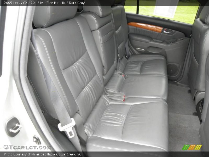 Silver Pine Metallic / Dark Gray 2005 Lexus GX 470