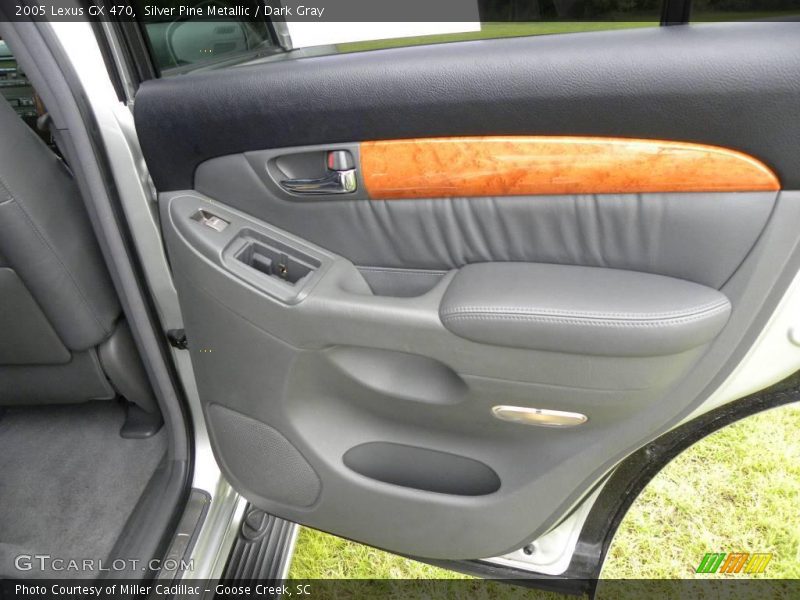 Silver Pine Metallic / Dark Gray 2005 Lexus GX 470