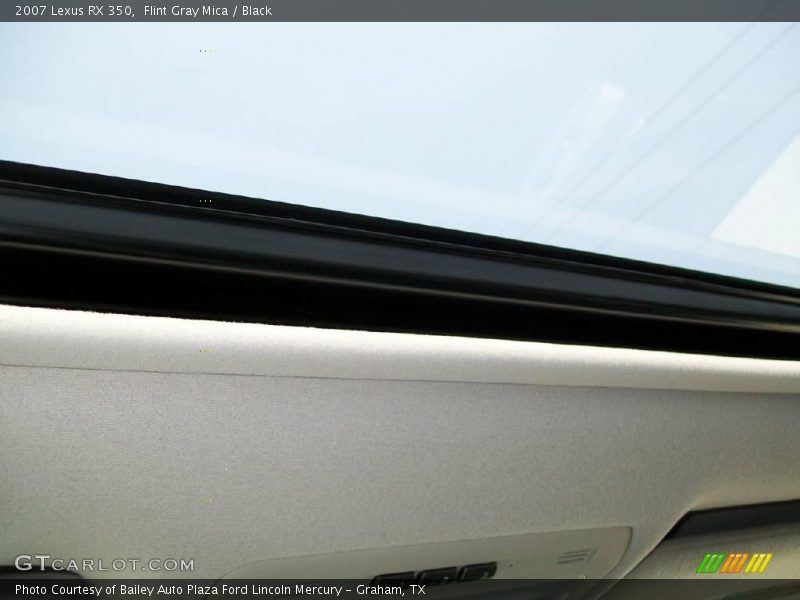 Flint Gray Mica / Black 2007 Lexus RX 350