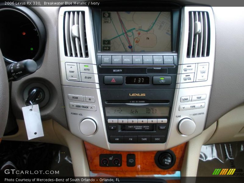 Breakwater Blue Metallic / Ivory 2006 Lexus RX 330
