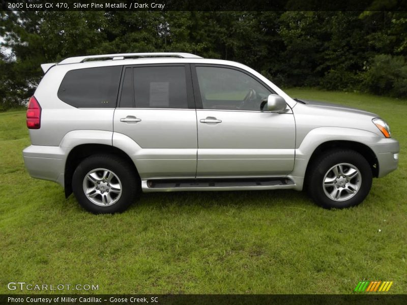 Silver Pine Metallic / Dark Gray 2005 Lexus GX 470