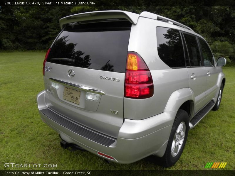 Silver Pine Metallic / Dark Gray 2005 Lexus GX 470