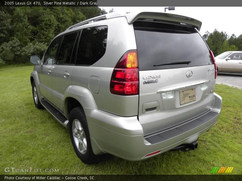 Silver Pine Metallic / Dark Gray 2005 Lexus GX 470