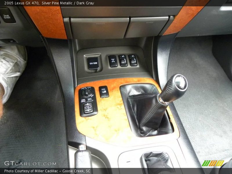 Silver Pine Metallic / Dark Gray 2005 Lexus GX 470