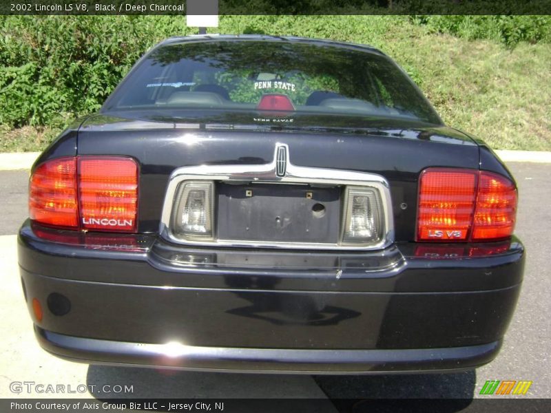 Black / Deep Charcoal 2002 Lincoln LS V8