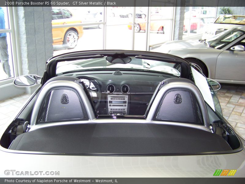 GT Silver Metallic / Black 2008 Porsche Boxster RS 60 Spyder