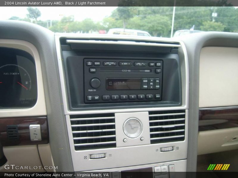 Black / Light Parchment 2004 Lincoln Aviator Luxury AWD
