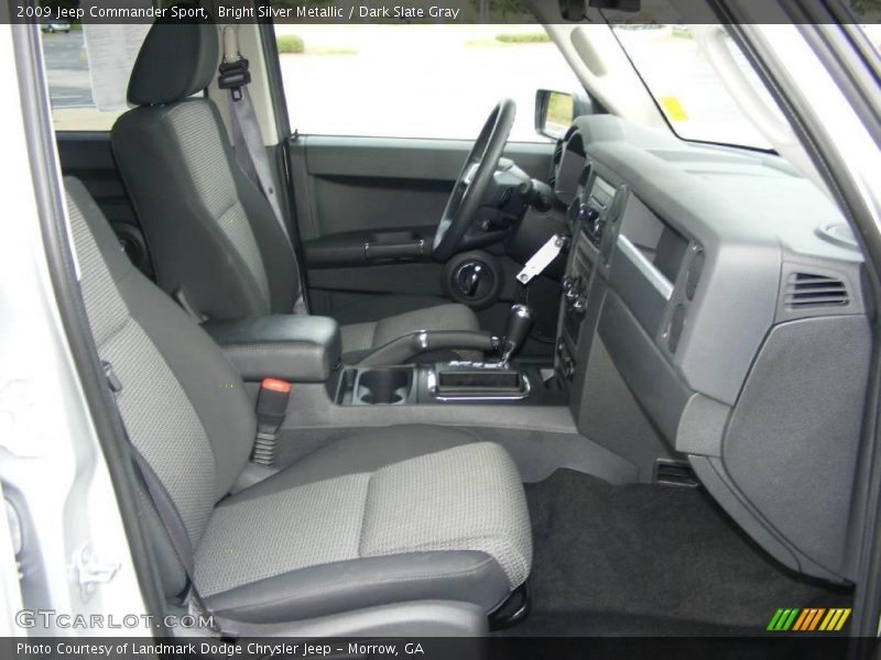 Bright Silver Metallic / Dark Slate Gray 2009 Jeep Commander Sport